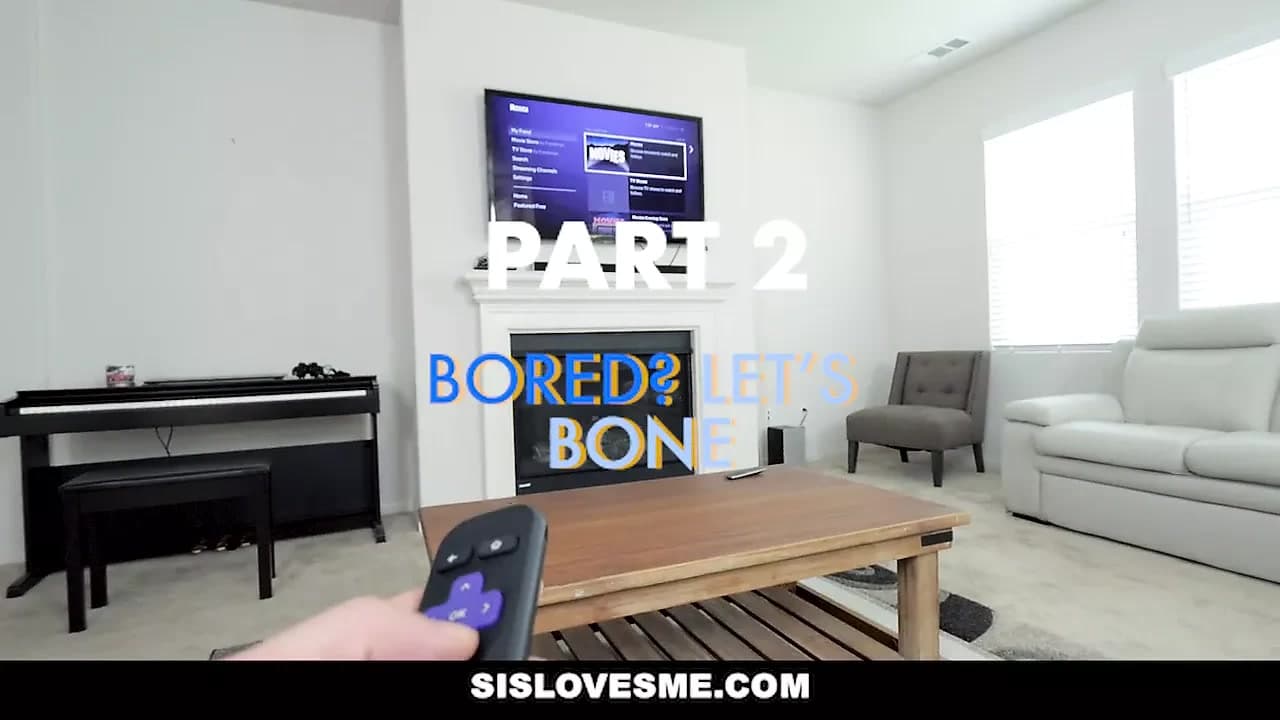 Sislovesme - azgın üvey kardeş bir büyük kardeşlerin aletini baştan çıkarıyor