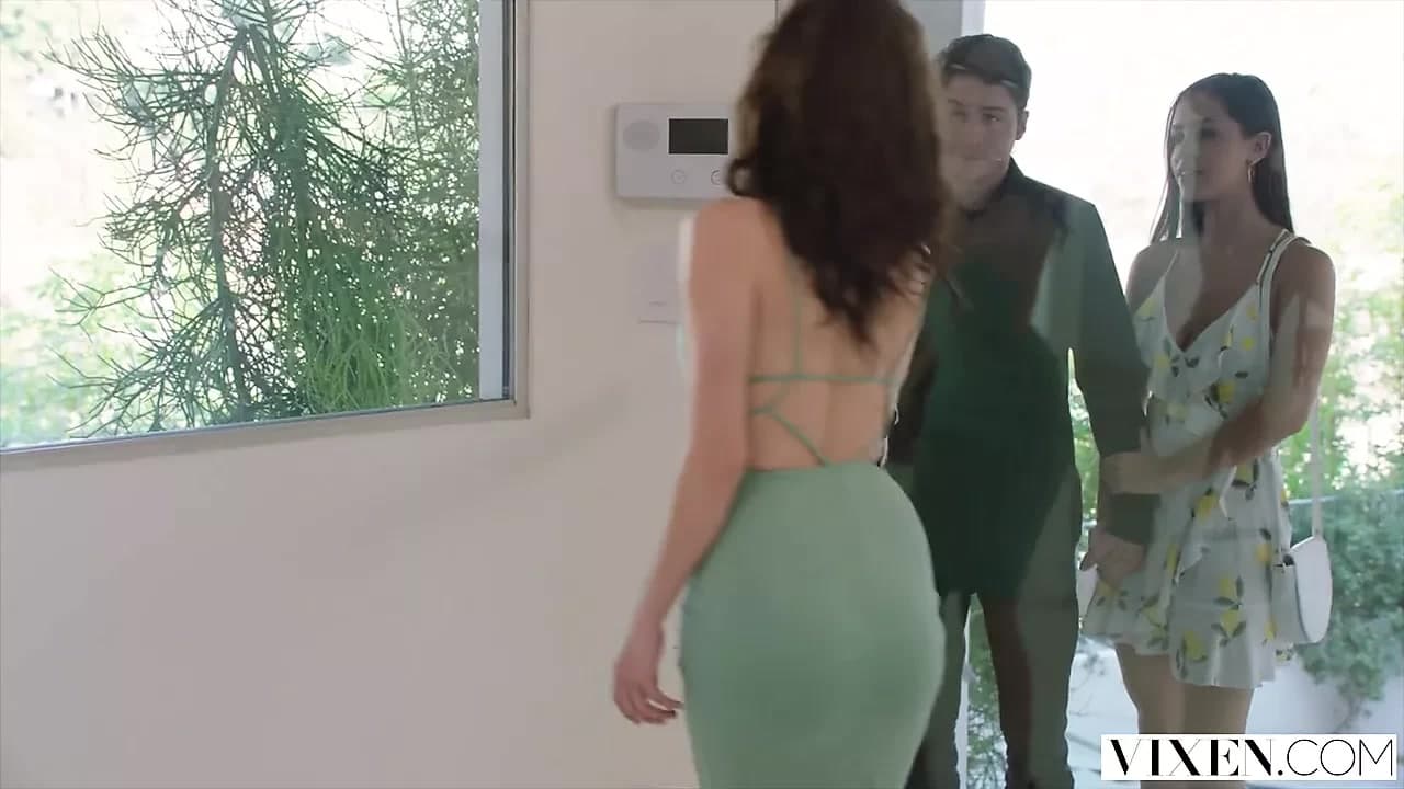 Vixen dolandırıcılar tutkulu seks ile yeniden bir araya geliyor