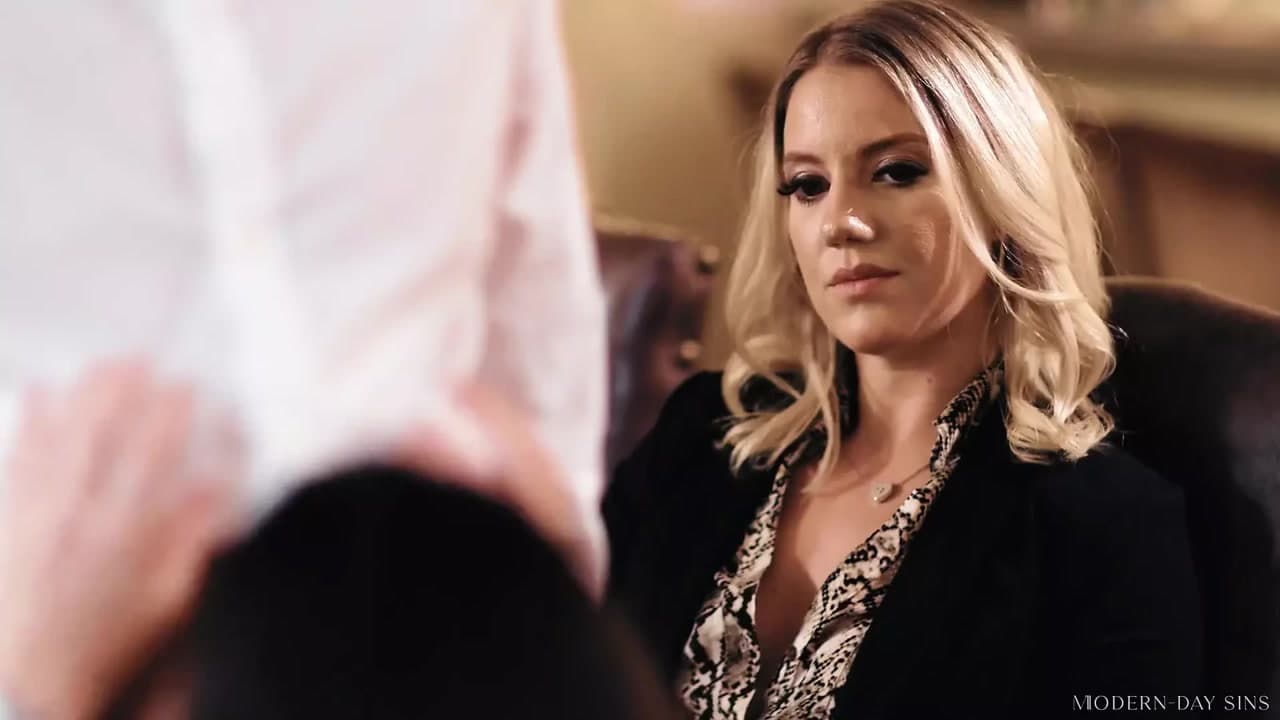 Modern zamanların günahları - lezbiyen gavat Candice dare azgın evli kadın Rayveness için eve istekli çalışan getiriyor