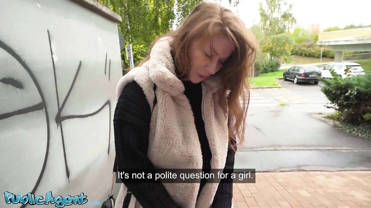 Public Agent - büyük doğal Rus orta yaşlı seksi kadın bakış açısıyla oral seks tamamen yabancıyla hızlı sert sikiş